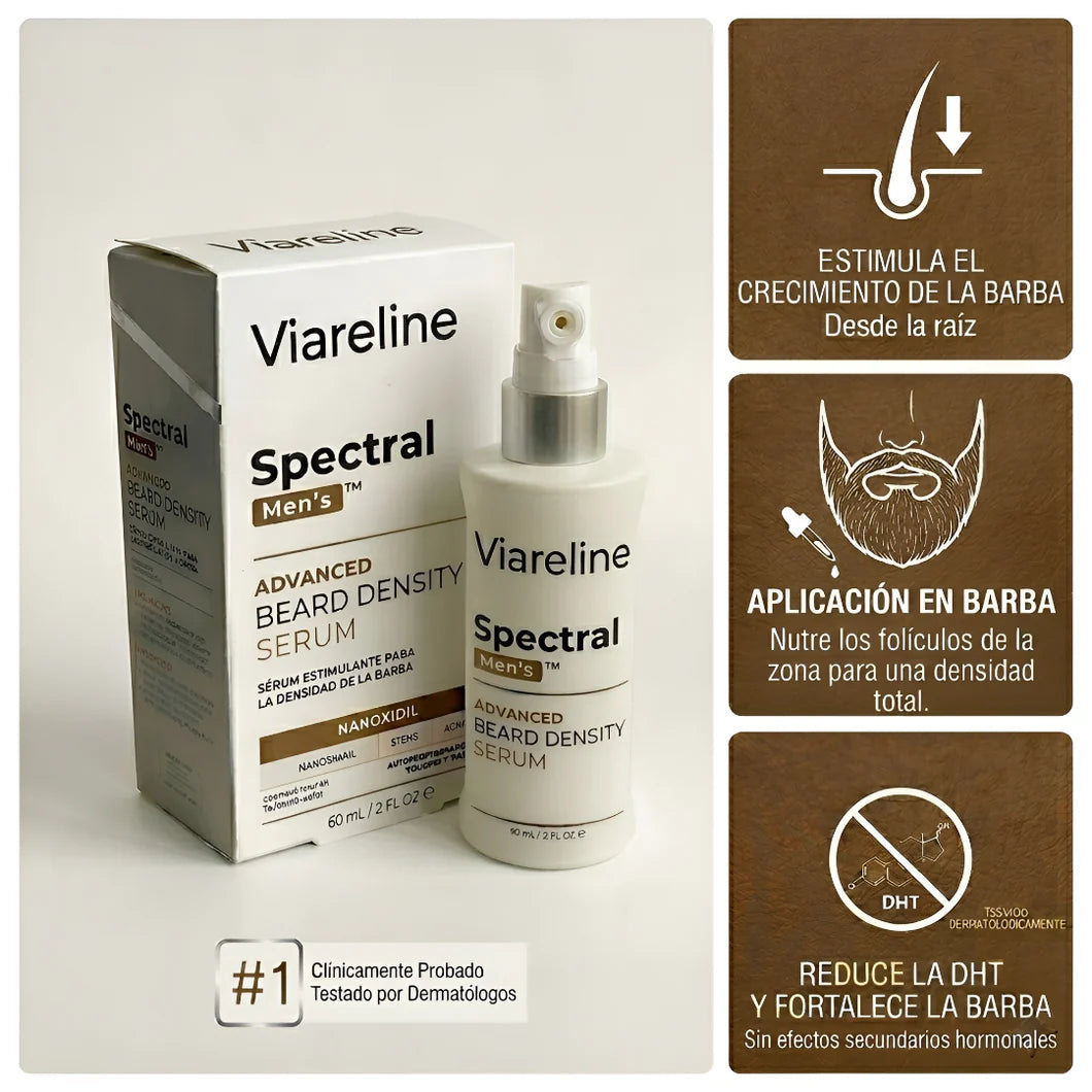 Spectral Men's™ - Spray de Nanoxidil al 5% para el cabello