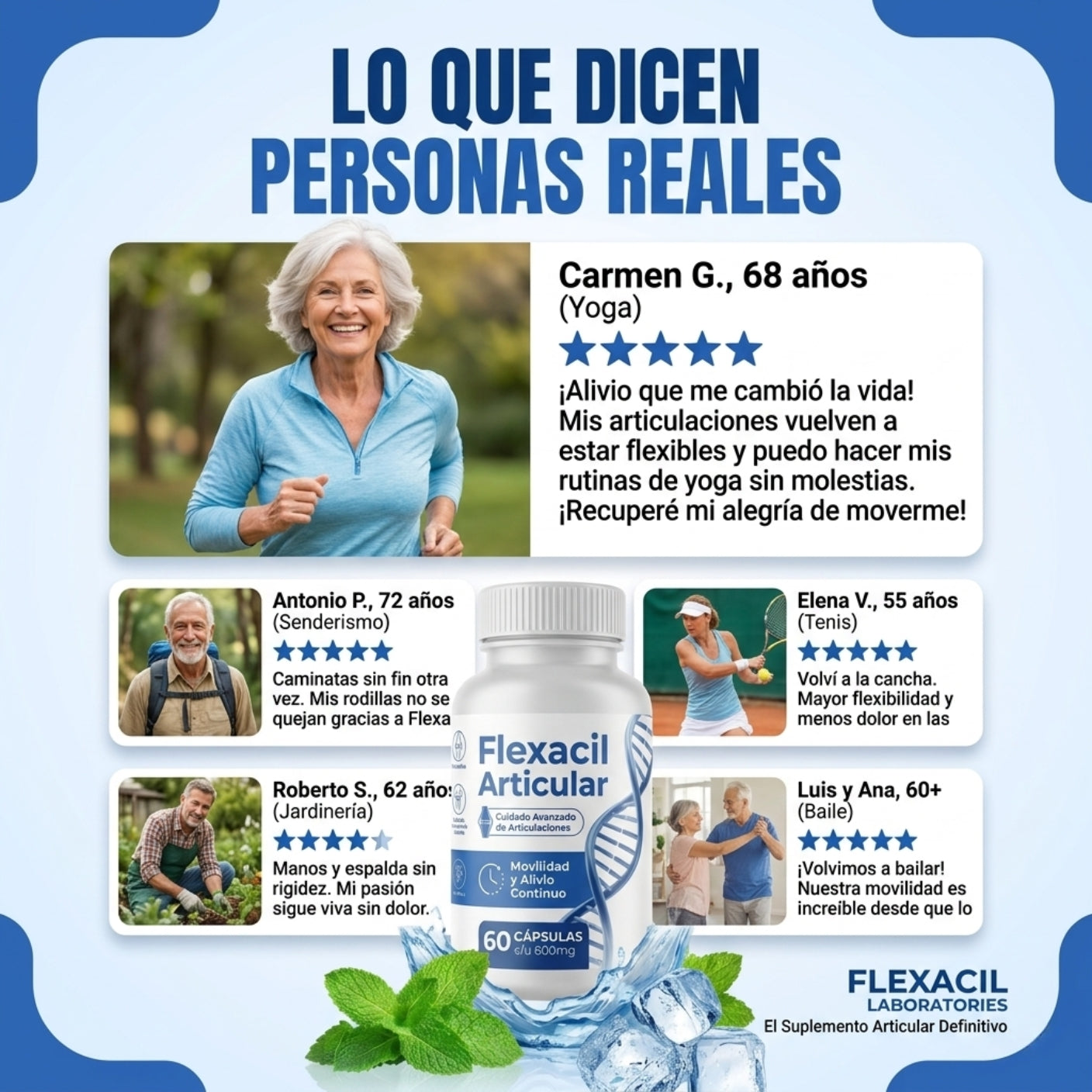 Flexacil - Capsulas para el dolor de articulaciones - Oferta 2X1