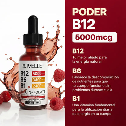 Gotas de Complejo B12 - Recupera el control de tus nervios