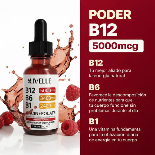 Gotas de Complejo B12 - Recupera el control de tus nervios