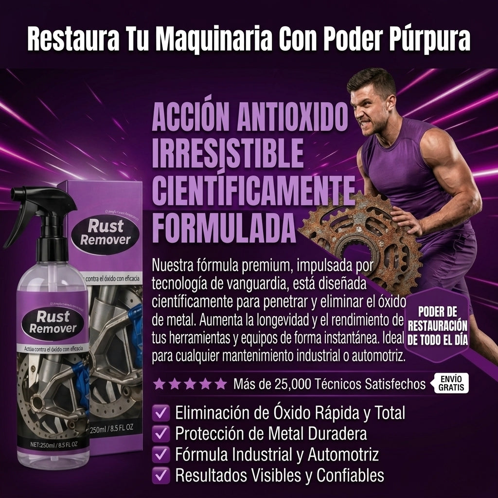 Rust Remover - Spray para combatir el oxido