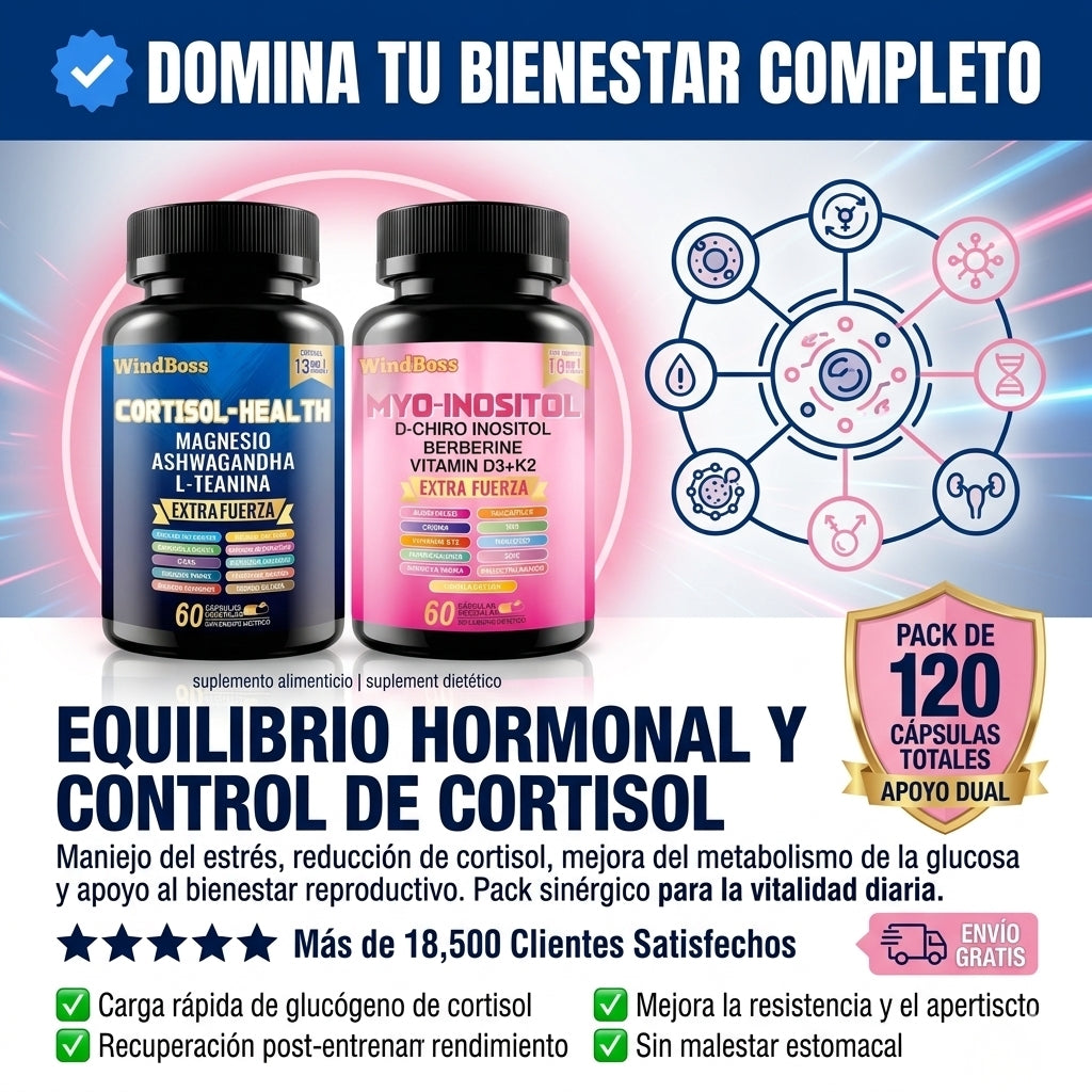 Windboss - Cortisol Y Inositol Pack