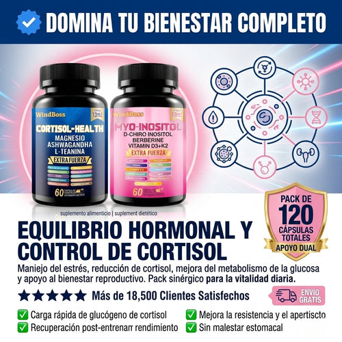 Windboss - Cortisol Y Inositol Pack
