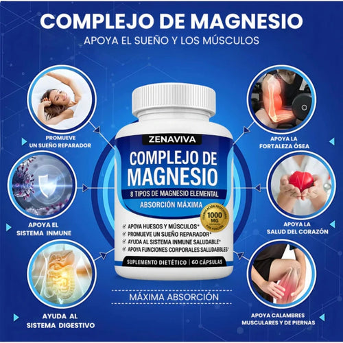 Capsulas de Magnesio Complex - 🔥OFERTA 2X1🔥