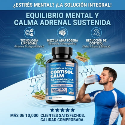 Cortisol Calm - Capsulas para controlar el cortisol - OFERTA 2X1