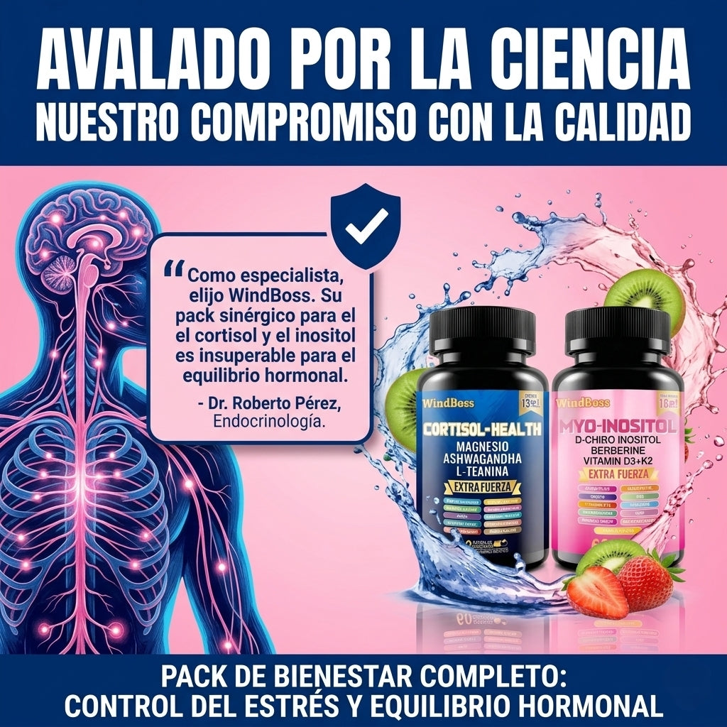 Windboss - Cortisol Y Inositol Pack