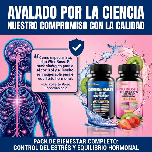 Windboss - Cortisol Y Inositol Pack
