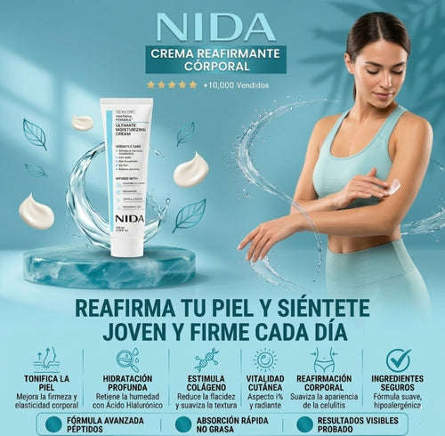 Crema NIDA – Nutrición intensiva que se revela desde la primera noche
