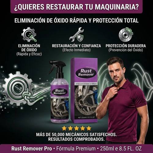 Rust Remover - Spray para combatir el oxido