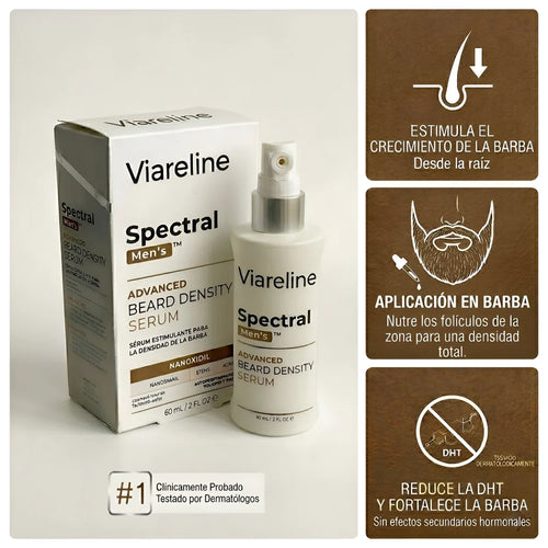 Spectral Men's™ - Spray de Nanoxidil al 5% para el cabello