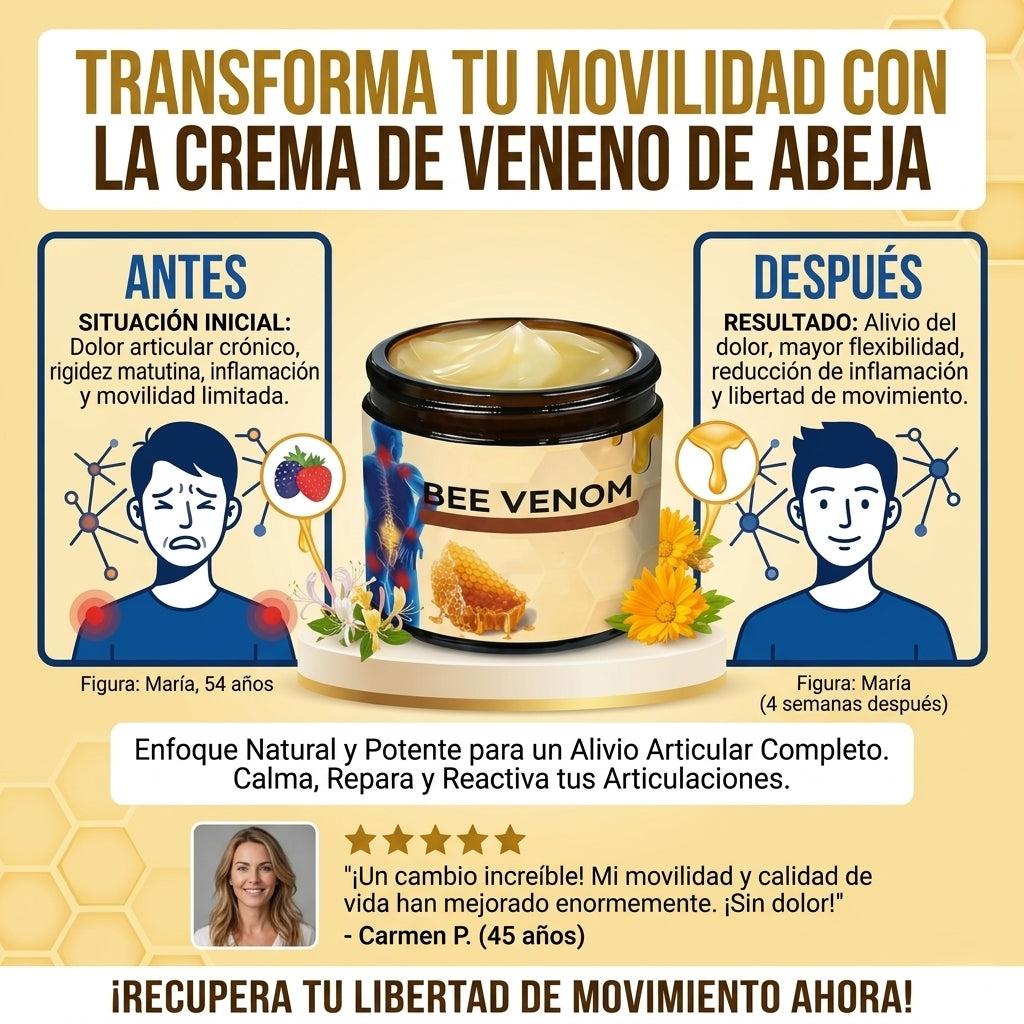 Bee Venom - Crema Para el dolor articular