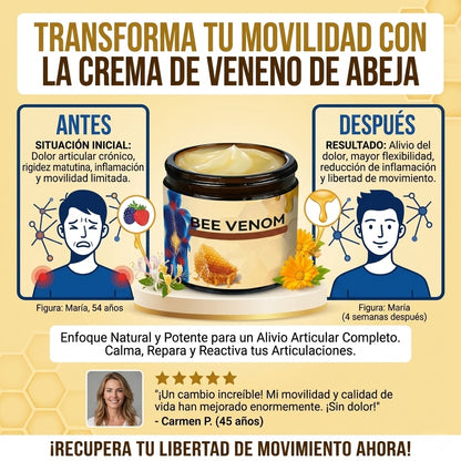 Bee Venom - Crema Para el dolor articular