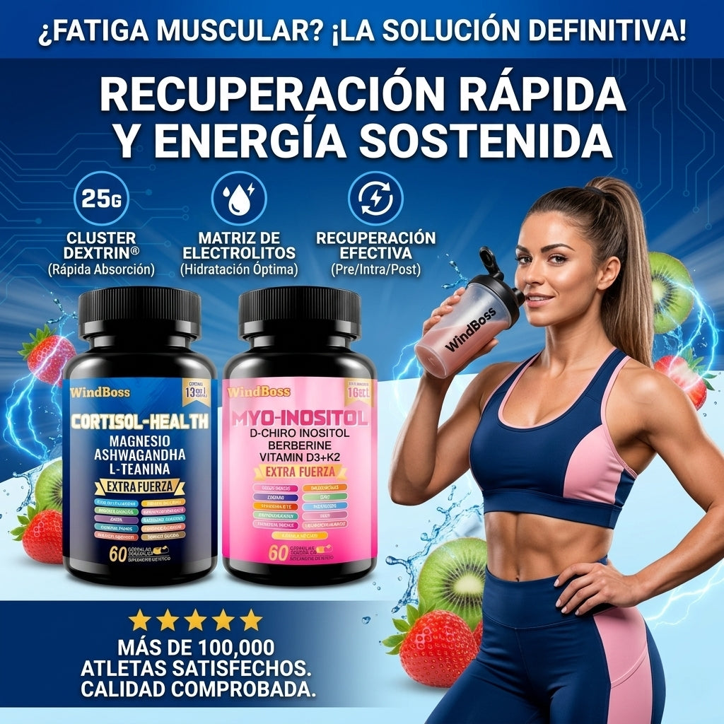 Windboss - Cortisol Y Inositol Pack