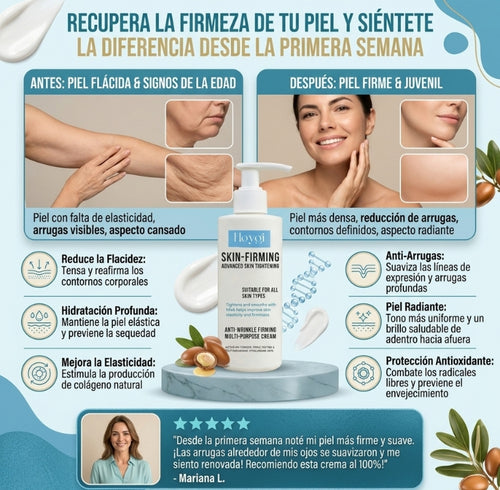 Hoygi Crema Reafirmante - Siéntete joven y firme cada dia