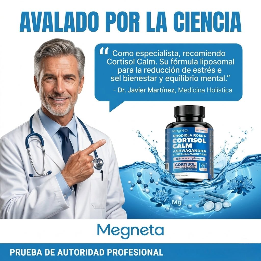 Cortisol Calm - Capsulas para controlar el cortisol - OFERTA 2X1