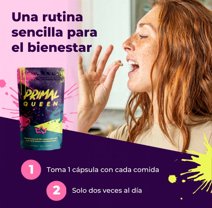 PRIMAL QUEEN - Capsulas para equilibrio hormonal