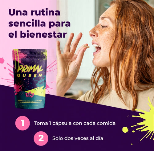 PRIMAL QUEEN - Capsulas para equilibrio hormonal