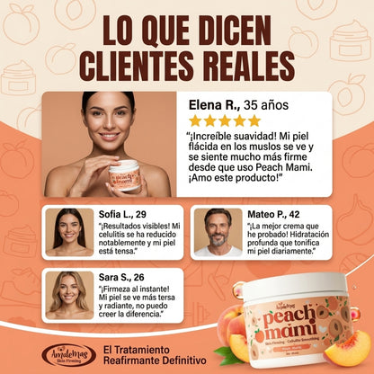 Peach Mami - Crema reafirmante para la piel