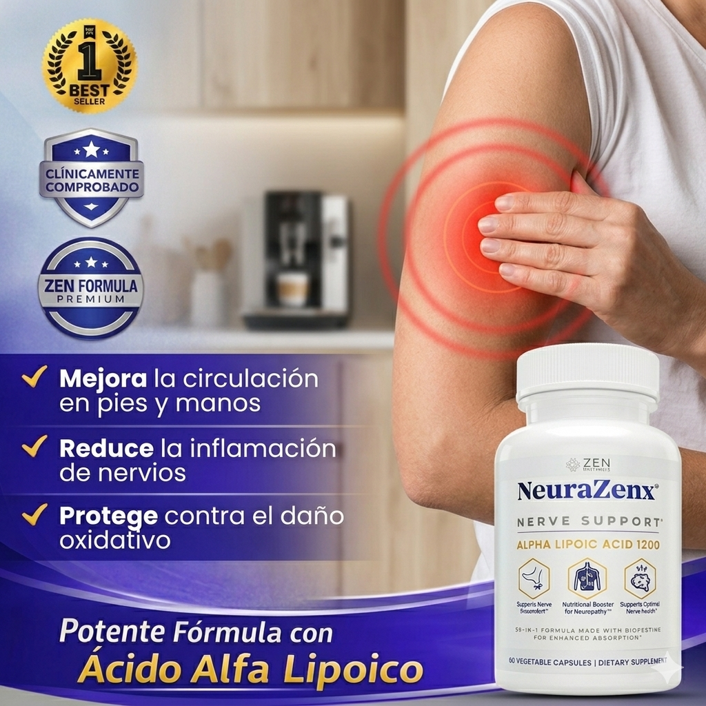 Neurazenx Capsulas - Alivia la neuropatía desde la raíz - OFERTA 2X1