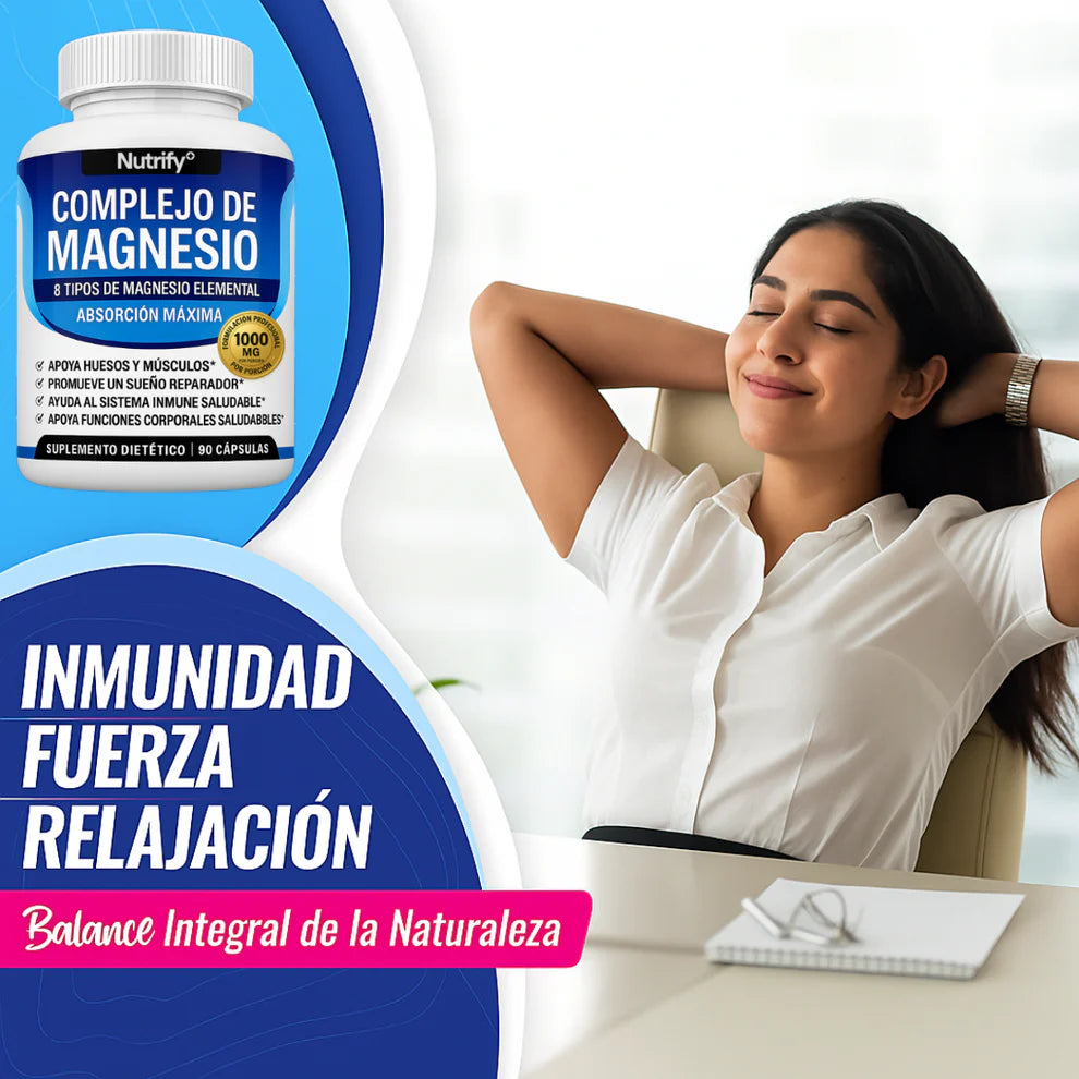Capsulas de Magnesio Complex - 🔥OFERTA 2X1🔥